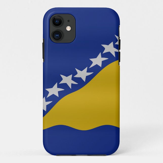 Capa Para iPhone Da Case-Mate bandeira bósnio (Verso)