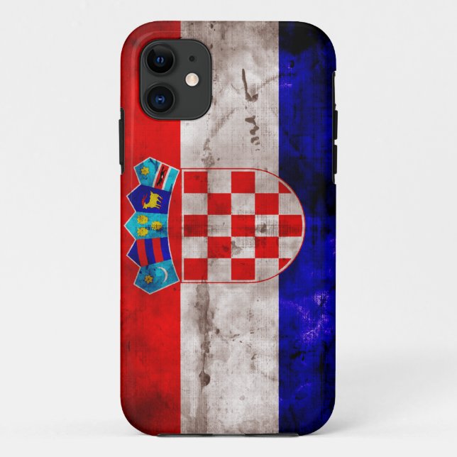 Capa Para iPhone Da Case-Mate Bandeira croata (Verso)