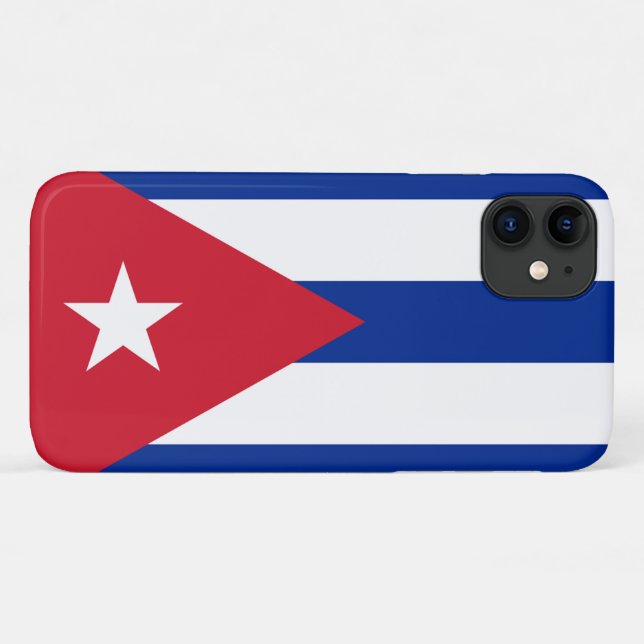 Capa Para iPhone Da Case-Mate Bandeira Cubana (Verso (horizontal))