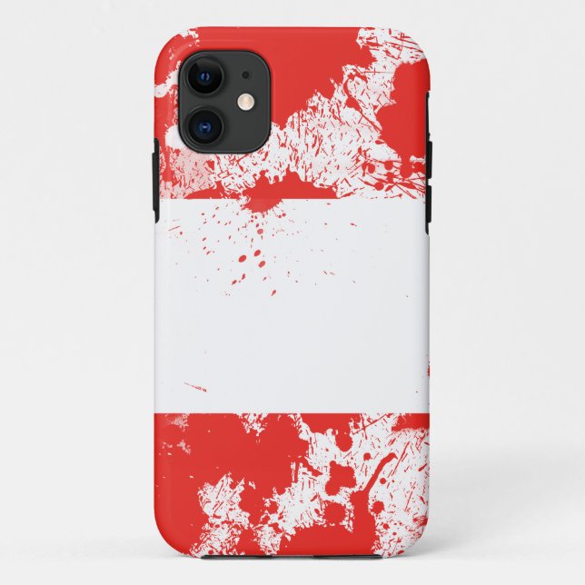 Capa Para iPhone Da Case-Mate Bandeira da Áustria (Verso)