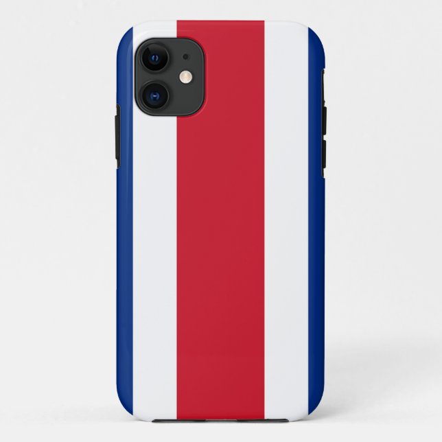 Capa Para iPhone Da Case-Mate Bandeira da Costa Rica (Verso)