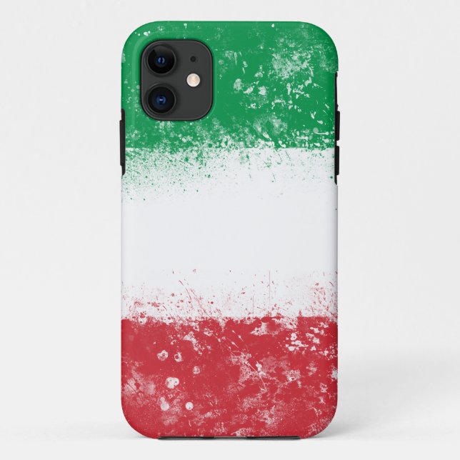 Capa Para iPhone Da Case-Mate Bandeira da Itália (Verso)