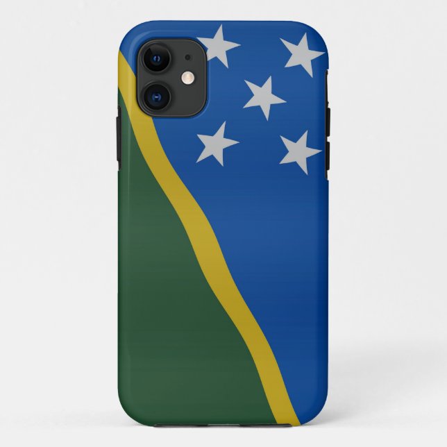 Capa Para iPhone Da Case-Mate bandeira das Ilhas Salomão (Verso)