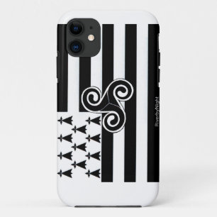 Capa Para iPhone Da Case-Mate Bandeira de Brittany (bretão)