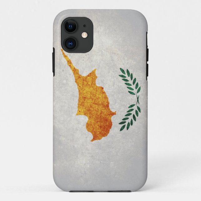 Capa Para iPhone Da Case-Mate Bandeira de Chipre (Verso)