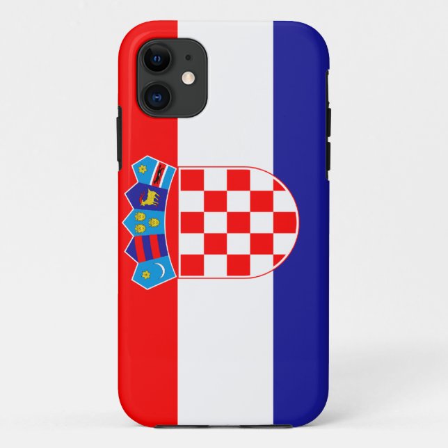 Capa Para iPhone Da Case-Mate Bandeira de Croatia (Verso)