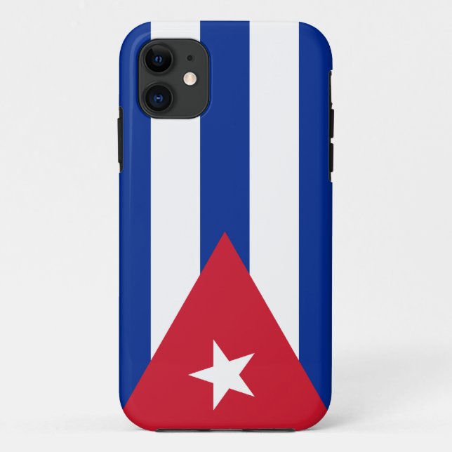 Capa Para iPhone Da Case-Mate Bandeira de Cuba (Verso)
