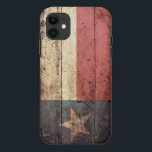 Capa Para iPhone Da Case-Mate Bandeira de madeira velha de Texas;<br><div class="desc">Bandeira de Texas; Texan; Texian; Tejano;</div>