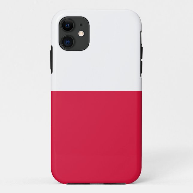 Capa Para iPhone Da Case-Mate Bandeira de Polônia (Verso)