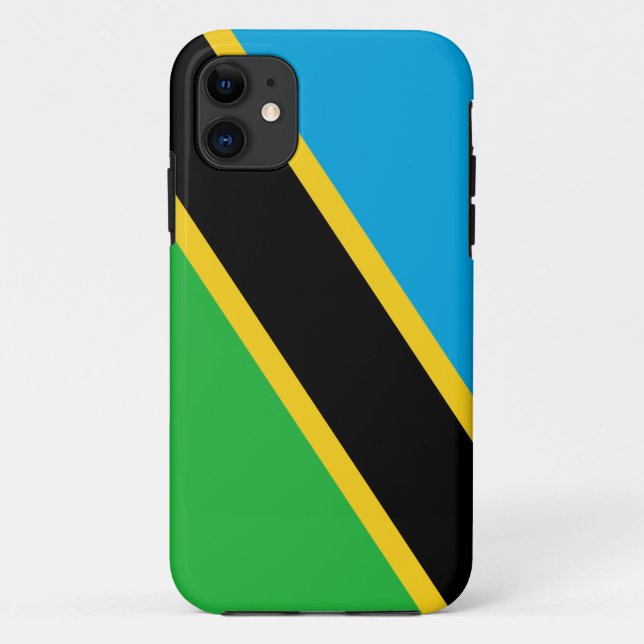 Capa Para iPhone Da Case-Mate Bandeira de Tanzânia (Verso)