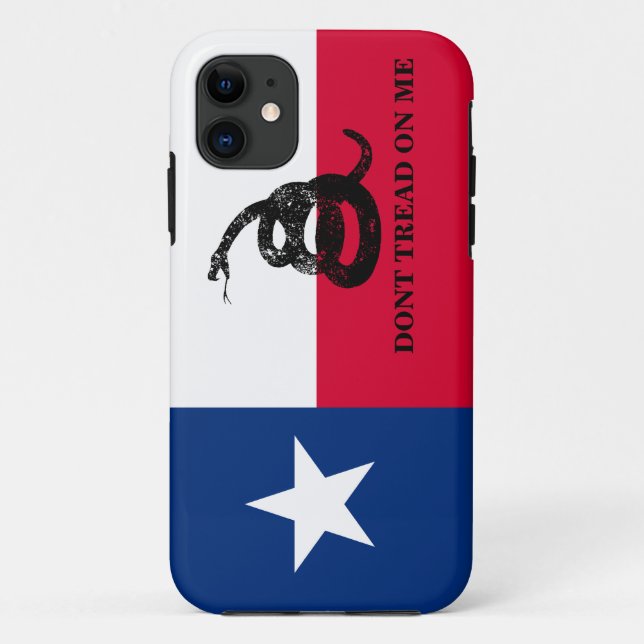 Capa Para iPhone Da Case-Mate Bandeira de Texas e de Gadsden (Verso)