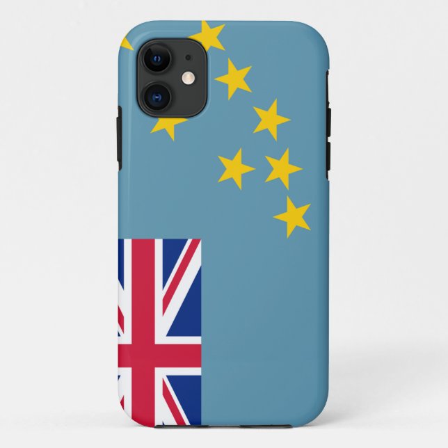 Capa Para iPhone Da Case-Mate Bandeira de Tuvalu (Verso)