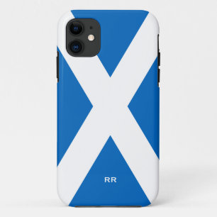 Capa Para iPhone Da Case-Mate Bandeira do branco de Scotland Saltire em St