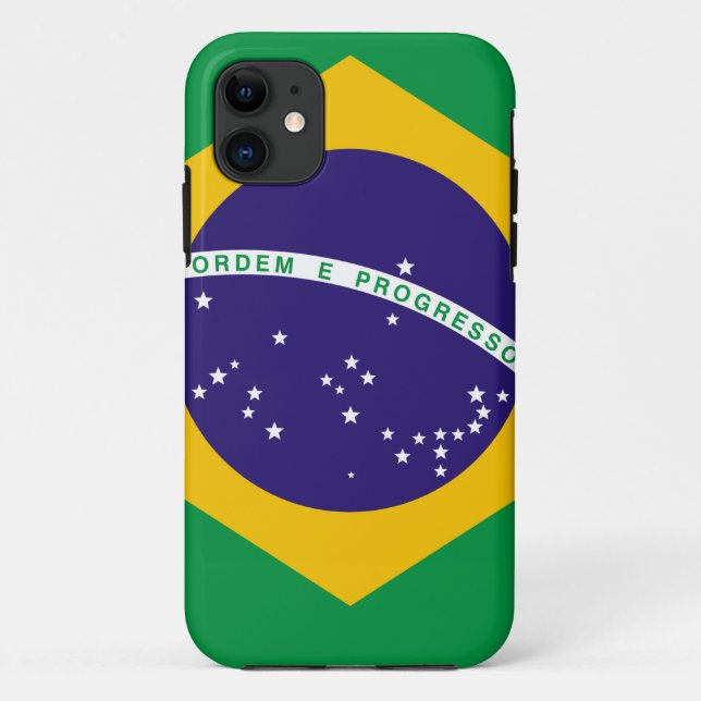 Capa Para iPhone Da Case-Mate Bandeira do Brasil (Verso)