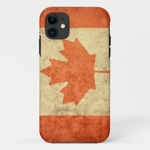 Capa Para iPhone Da Case-Mate Bandeira do Canadá - Grunge
