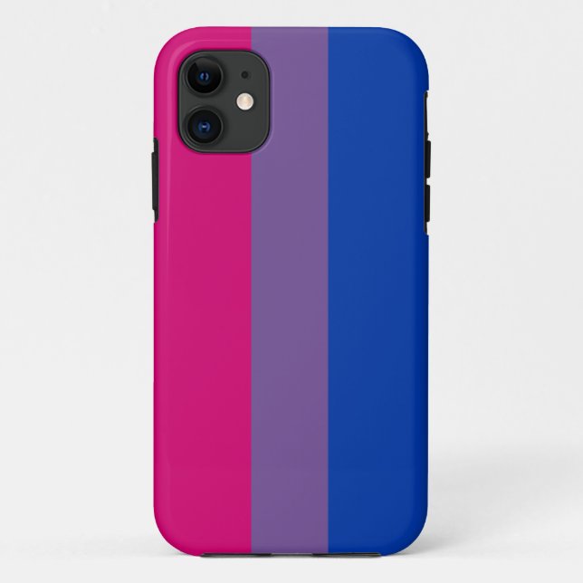 Capa Para iPhone Da Case-Mate Bandeira do Orgulho Bissexual (Verso)