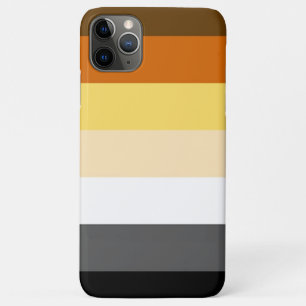 Capa Para iPhone Da Case-Mate Bandeira do Orgulho do Urso Clássico e Legal