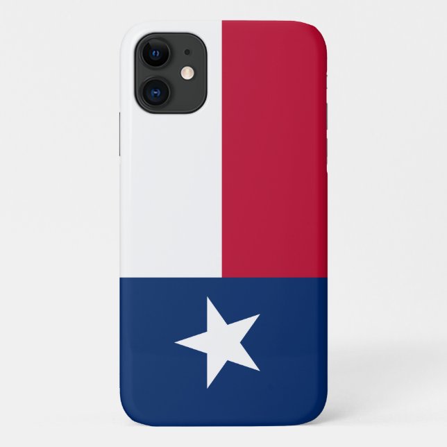 Capa Para iPhone Da Case-Mate Bandeira do Texas (Verso)