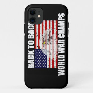 Capa Para iPhone Da Case-Mate Bandeira dos E.U. & caso do iPhone 5 dos campeões