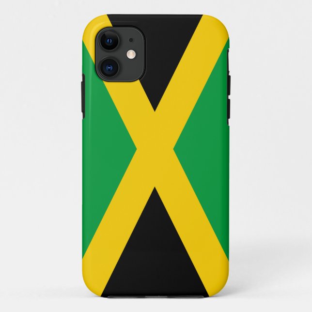 Capa Para iPhone Da Case-Mate Bandeira jamaicana (Verso)