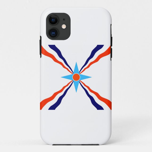 Capa Para iPhone Da Case-Mate bandeira pessoas assíria (Verso)