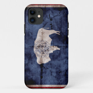Capa Para iPhone Da Case-Mate Bandeira resistida de Wyoming