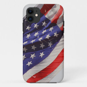 Capa Para iPhone Da Case-Mate Bandeira retro do vôo do Grunge de América