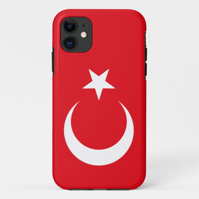 Capa Para iPhone Da Case-Mate bandeira turca (Verso)
