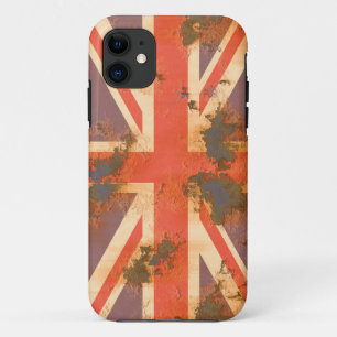 Capa Para iPhone Da Case-Mate Bandeira Vintage Enferrujada do Reino Unido