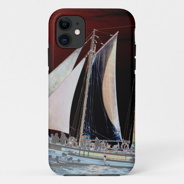Capa Para iPhone Da Case-Mate Barcos sob vela (Verso)