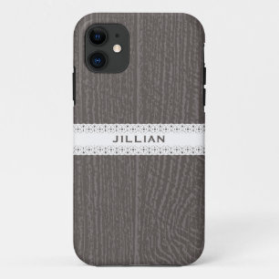 Capa Para iPhone Da Case-Mate Barnwood & o laço inspiraram o caso do iPhone 5
