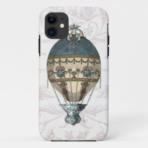 Capa Para iPhone Da Case-Mate Barroco - Balão Azul e Creme