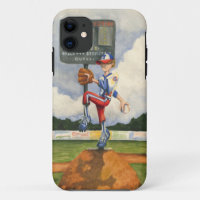 Baseball Pitcher em Mound por Jay Throckmorton