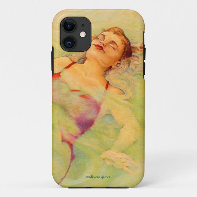 Capa Para iPhone Da Case-Mate Bather de flutuação (Verso)