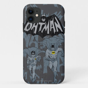Capa Para iPhone Da Case-Mate Batman E Robin Com O Logotipo Com Gráfico Distinto