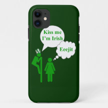 Beije-me, Sinal de vaso irlandês
