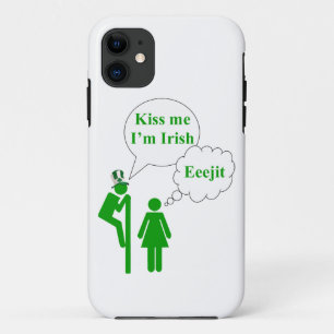 Capa Para iPhone Da Case-Mate Beije-me, Sinal de vaso irlandês