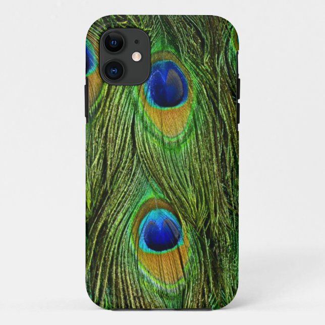 Capa Para iPhone Da Case-Mate Belas Penas de Pavão (Verso)