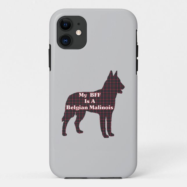 Capa Para iPhone Da Case-Mate Belga Malinois BFF (Verso)