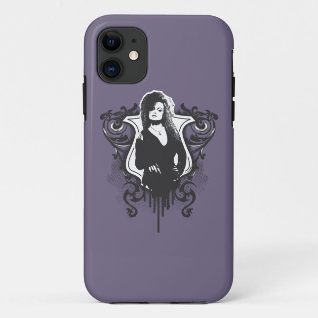 Capa Para iPhone Da Case-Mate Bellatrix Lestrange Dark Arts Design (Verso)