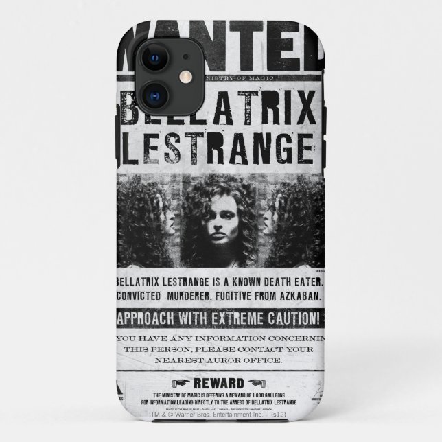 Capa Para iPhone Da Case-Mate Bellatriz Lestrange (Verso)