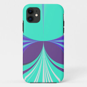 Capa Para iPhone Da Case-Mate Belo e espantoso Design de padrão ciano roxo