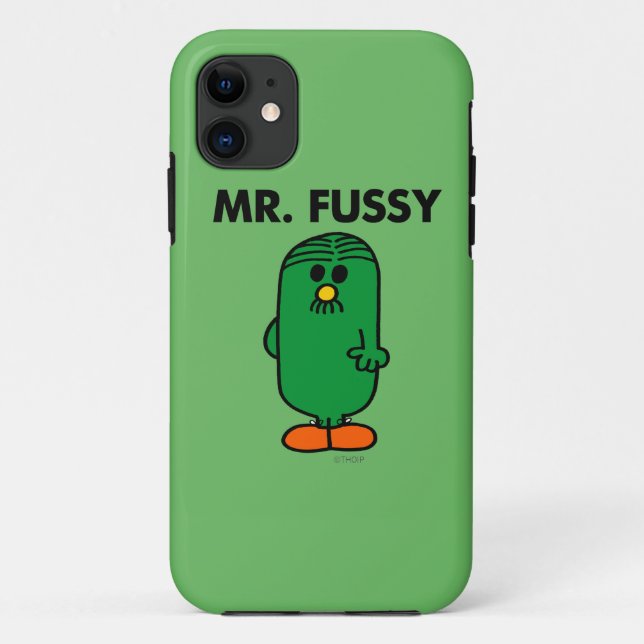 Capa Para iPhone Da Case-Mate Bem-educado Sr. Fussy (Verso)