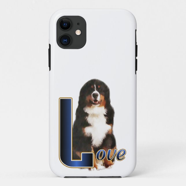 Capa Para iPhone Da Case-Mate Bernese Mountain Dog Love (Verso)