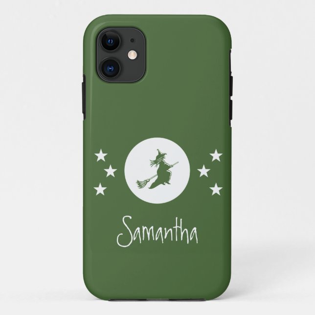 Capa Para iPhone Da Case-Mate Bewitching Halloween BT iPhone 5 Case, Green (Verso)