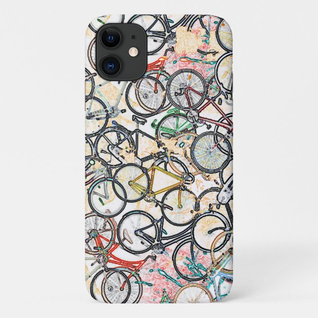Capa Para iPhone Da Case-Mate Bicicleta de na moda (Verso)