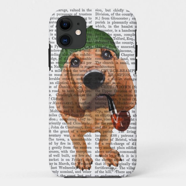Capa Para iPhone Da Case-Mate Bloodhound Sherlock Holmes 2 (Verso)
