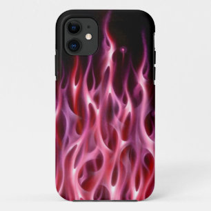 Capa Para iPhone Da Case-Mate Blue Fire Flame design com câmara de ar personali
