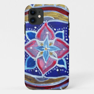 Capa Para iPhone Da Case-Mate Blue Mandala iPhone SE + iPhone 5/5S, mal lá