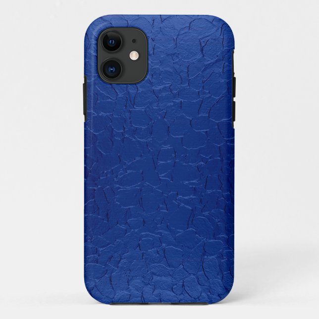 Capa Para iPhone Da Case-Mate Blue Stainless Steel Metal (Verso)